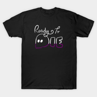 Ready To Die Emo Skull (Asexual Colors) T-Shirt